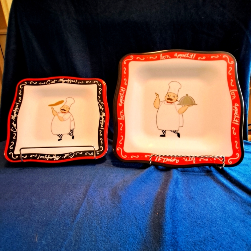 Italian Inspired Melamine Plates